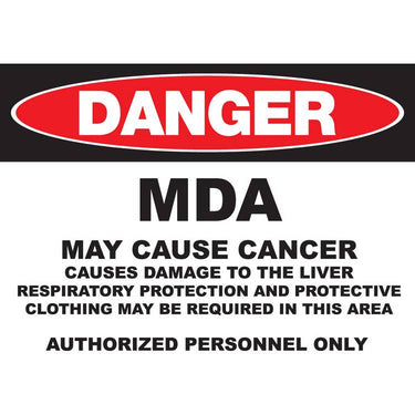 ZING Eco GHS Sign, Danger, 10X14- Model 2668A